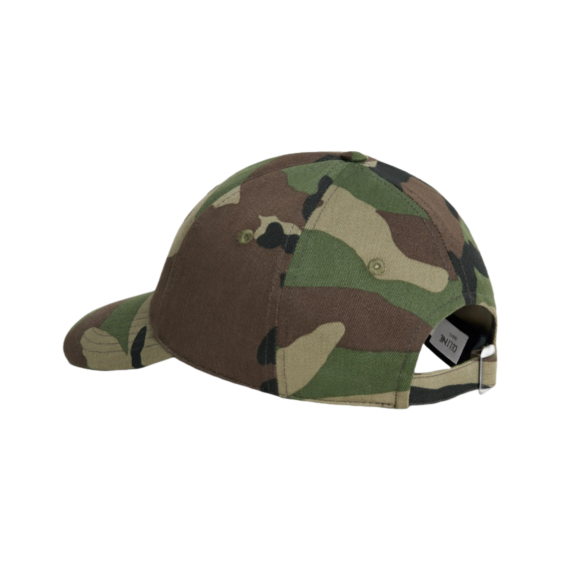 셀린느 코튼 베이스볼 캡 카키 밀리테어(Celine Baseball Cap in Cotton Kaki Militaire) - 3