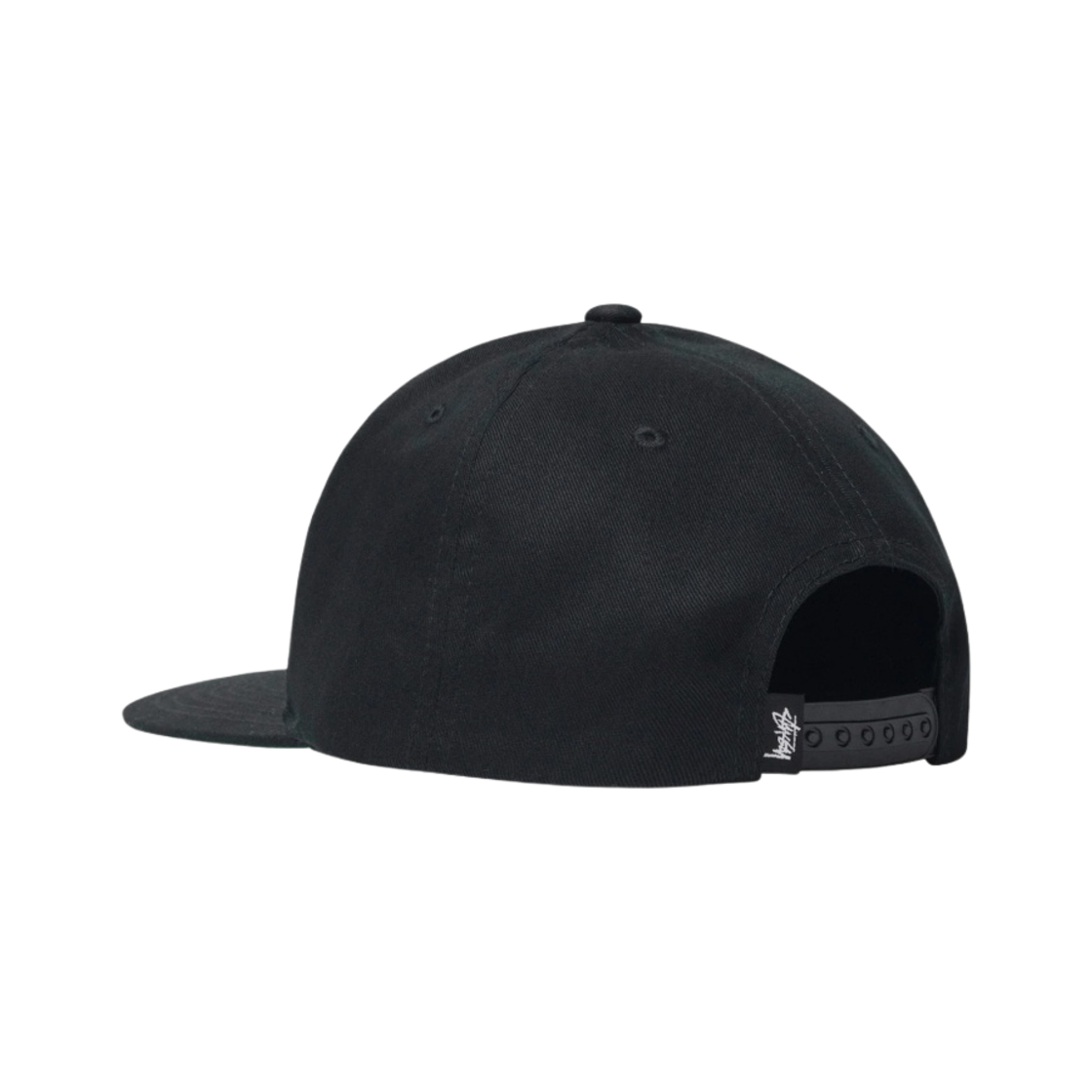 스투시 NO.4 포인트 크라운 캡 블랙(Stussy NO.4 Point Crown Cap Black) - 3