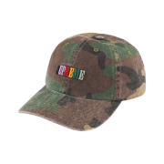 Supreme Pigment Dye 6-Panel Woodland Camo - 25SS