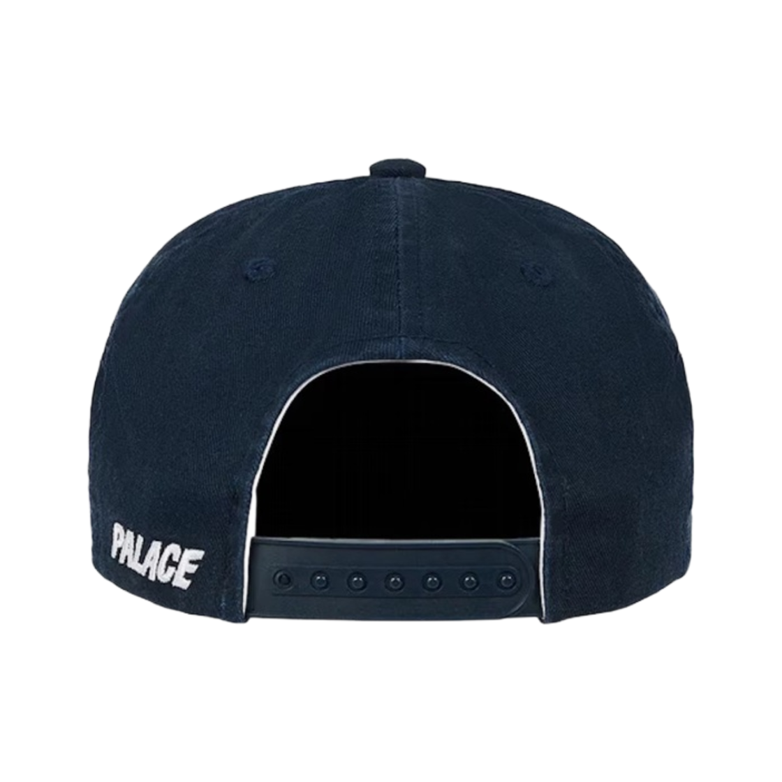 팔라스 포우 레더 버닝 맨 스냅백 네이비 - 23SS(Palace Faux Leather Bunning Man Snapback Navy - 23SS) - 2