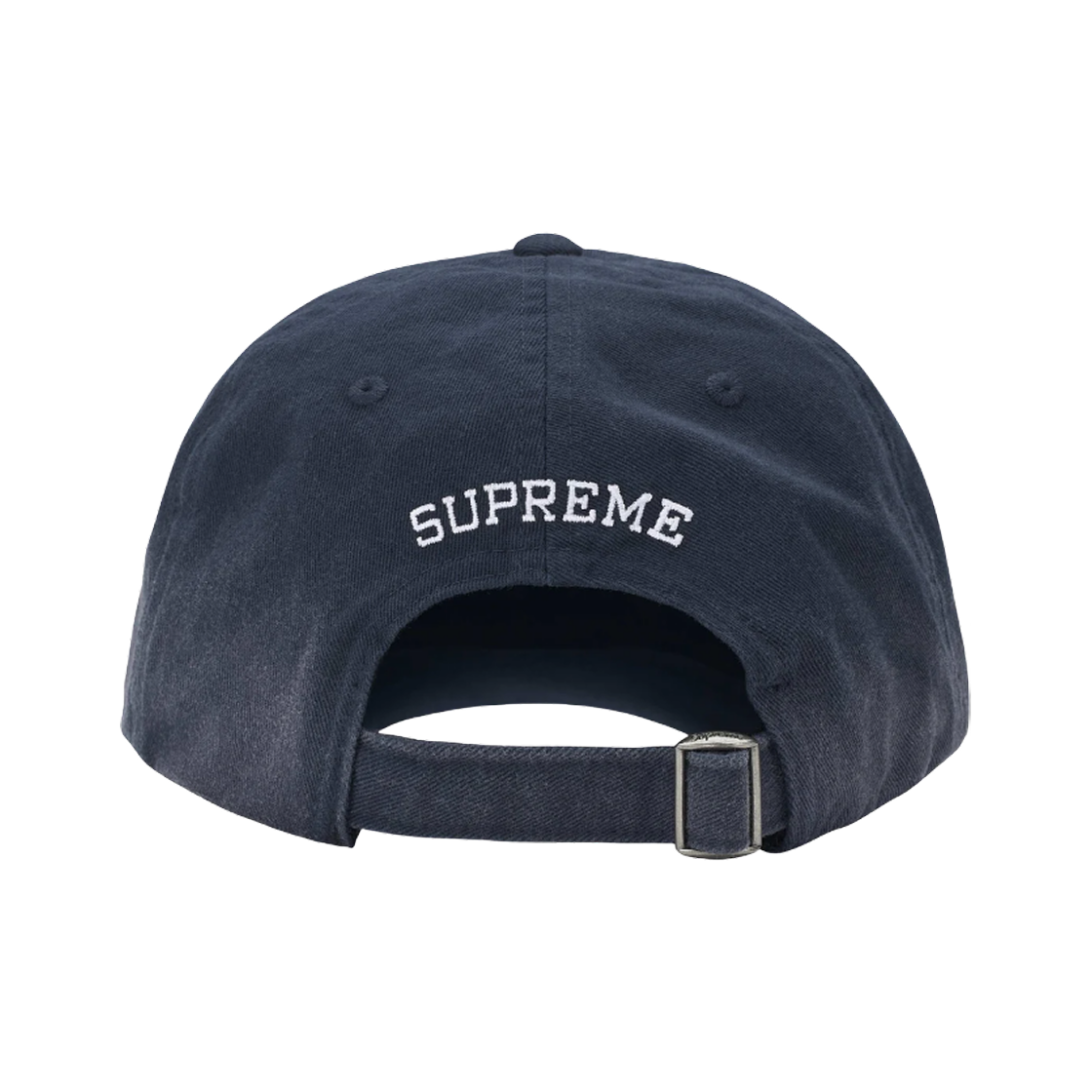 슈프림 레더 아플리케 6-패널 네이비 - 25SS(Supreme Leather Applique 6-Panel Navy - 25SS) - 3