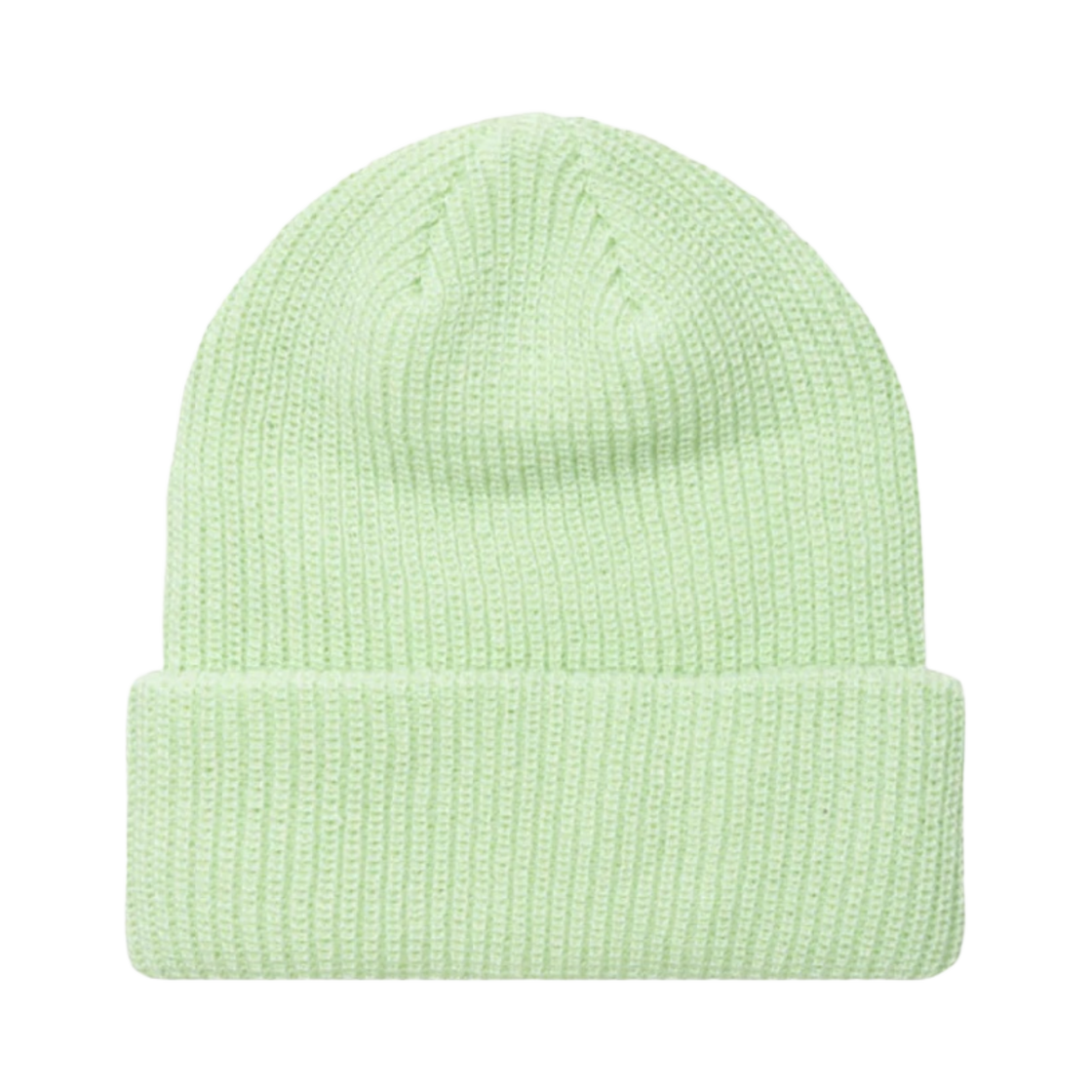 스투시 베이직 커프 비니 라임라이트(Stussy Basic Cuff Beanie Limelight) - 2