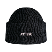 Atiissu Weave Beanie Black