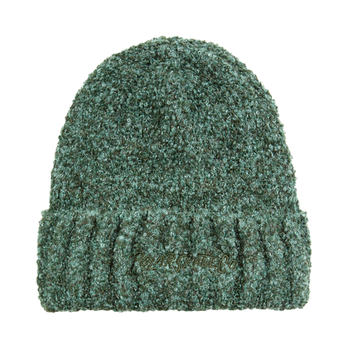 P000BINH Polar Skate Co. Fluff Beanie Grey Green