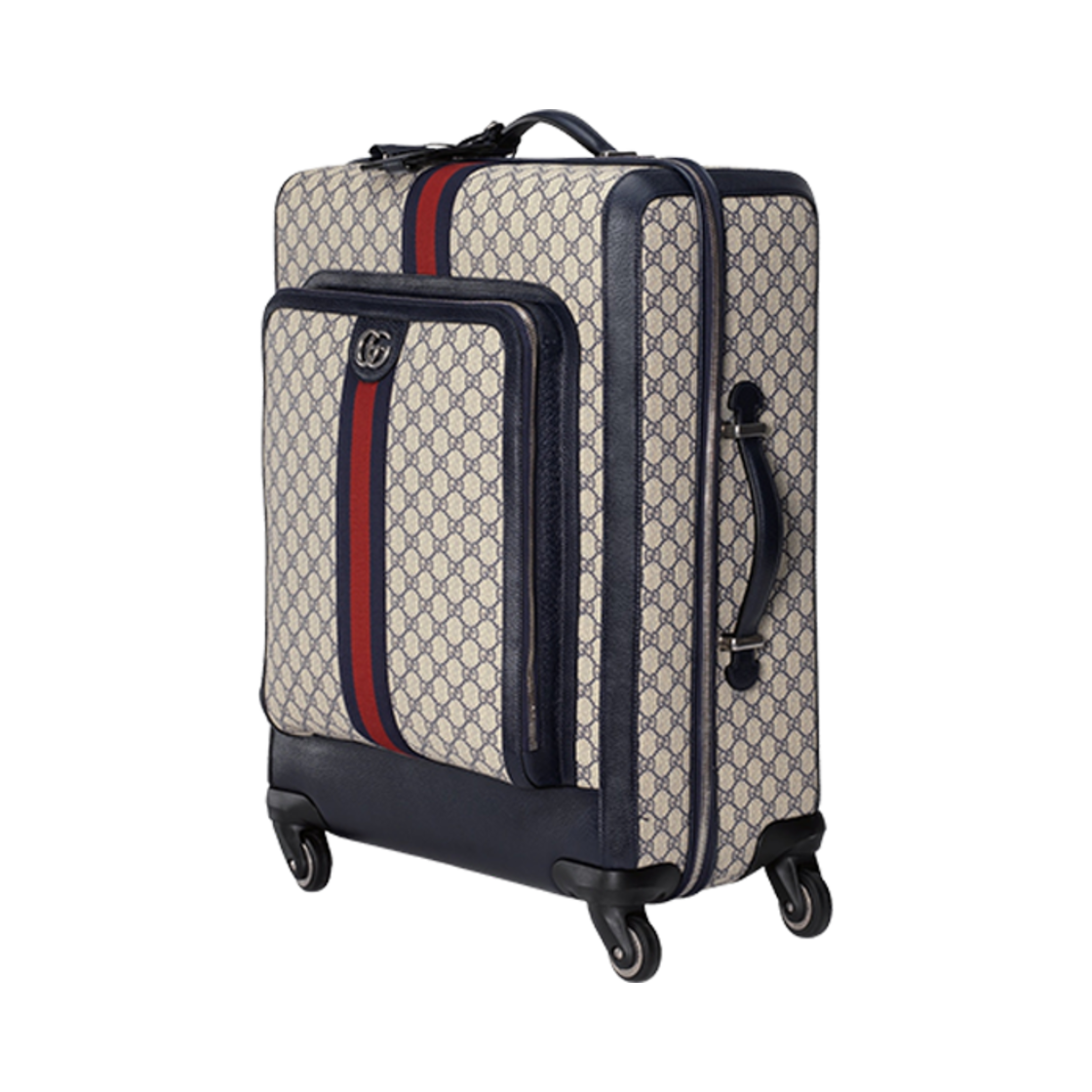 구찌 사보이 미디움 트롤리 베이지 블루 GG 슈프림(Gucci Savoy Medium Trolley Beige Blue GG Supreme) - 2