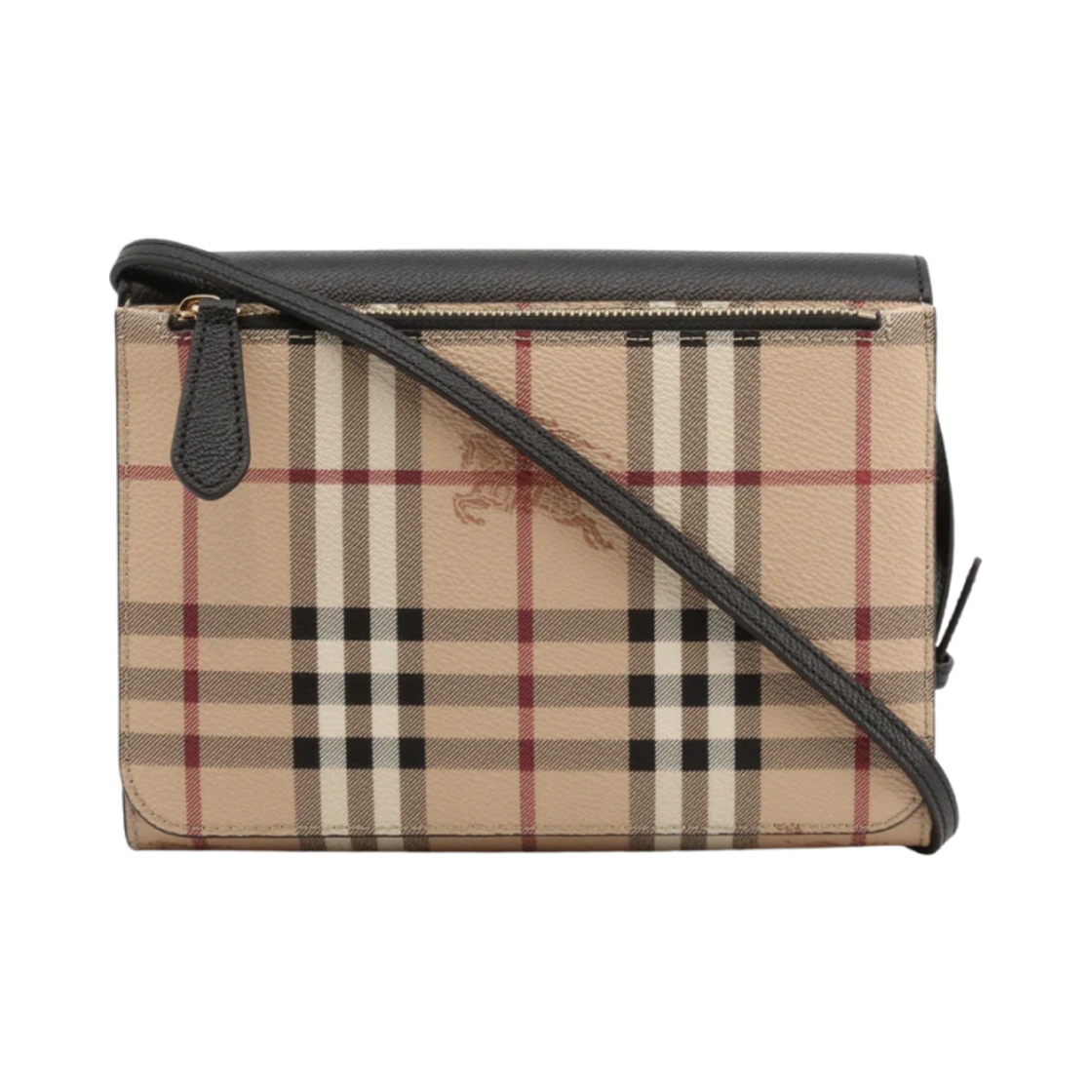 버버리 스몰 록슬리 체크 크로스바디백 블랙(Burberry Small Loxley Check Crossbody Bag Black) - 2