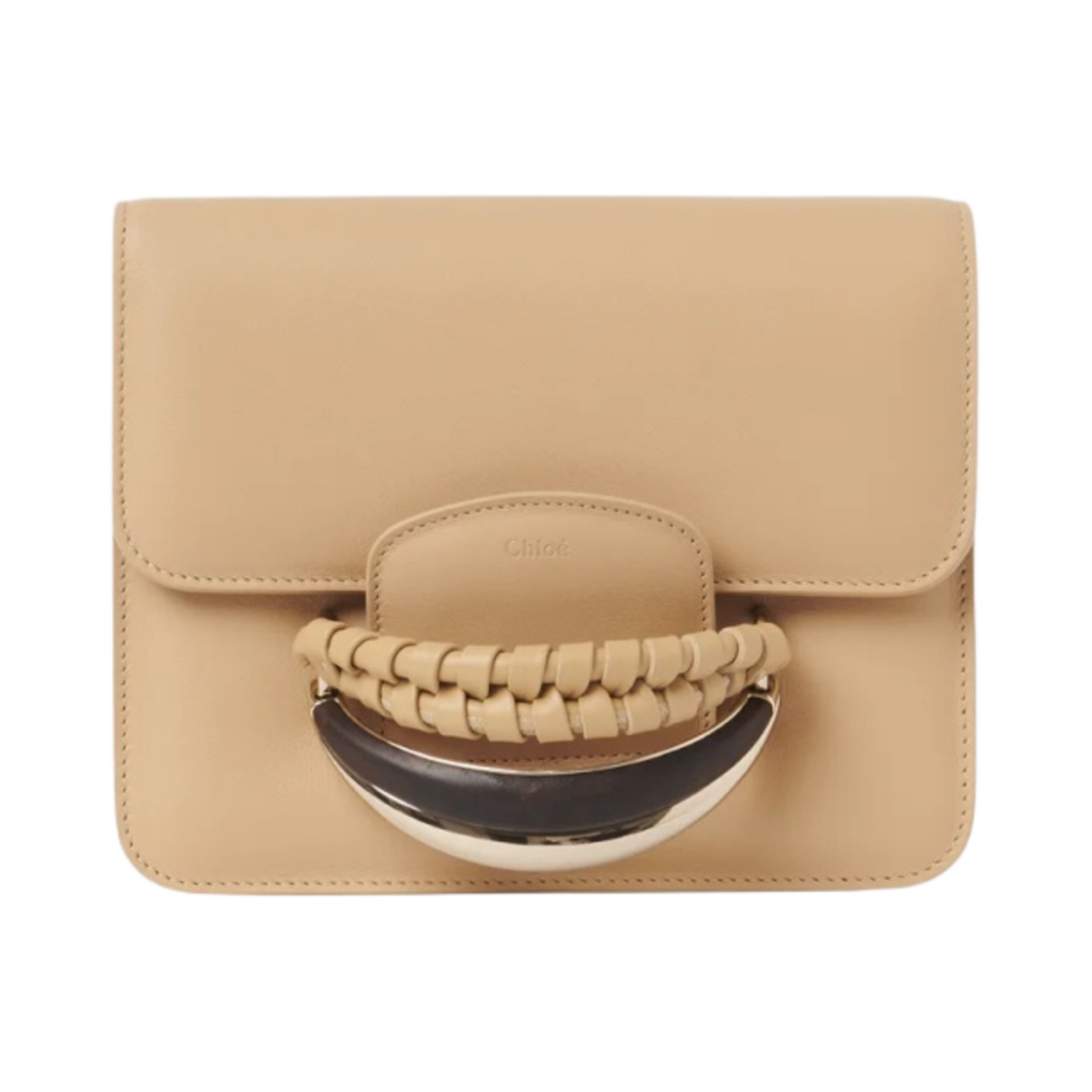 CHC22US500H27275 Chloe Kattie Crossbody Bag Soft Tan