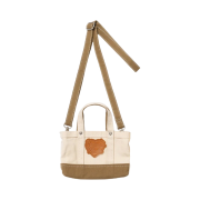 Human Made Heavy Canvas Mini Shoulder Tote Beige