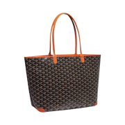 Goyard Artois MM Bag Black Tan