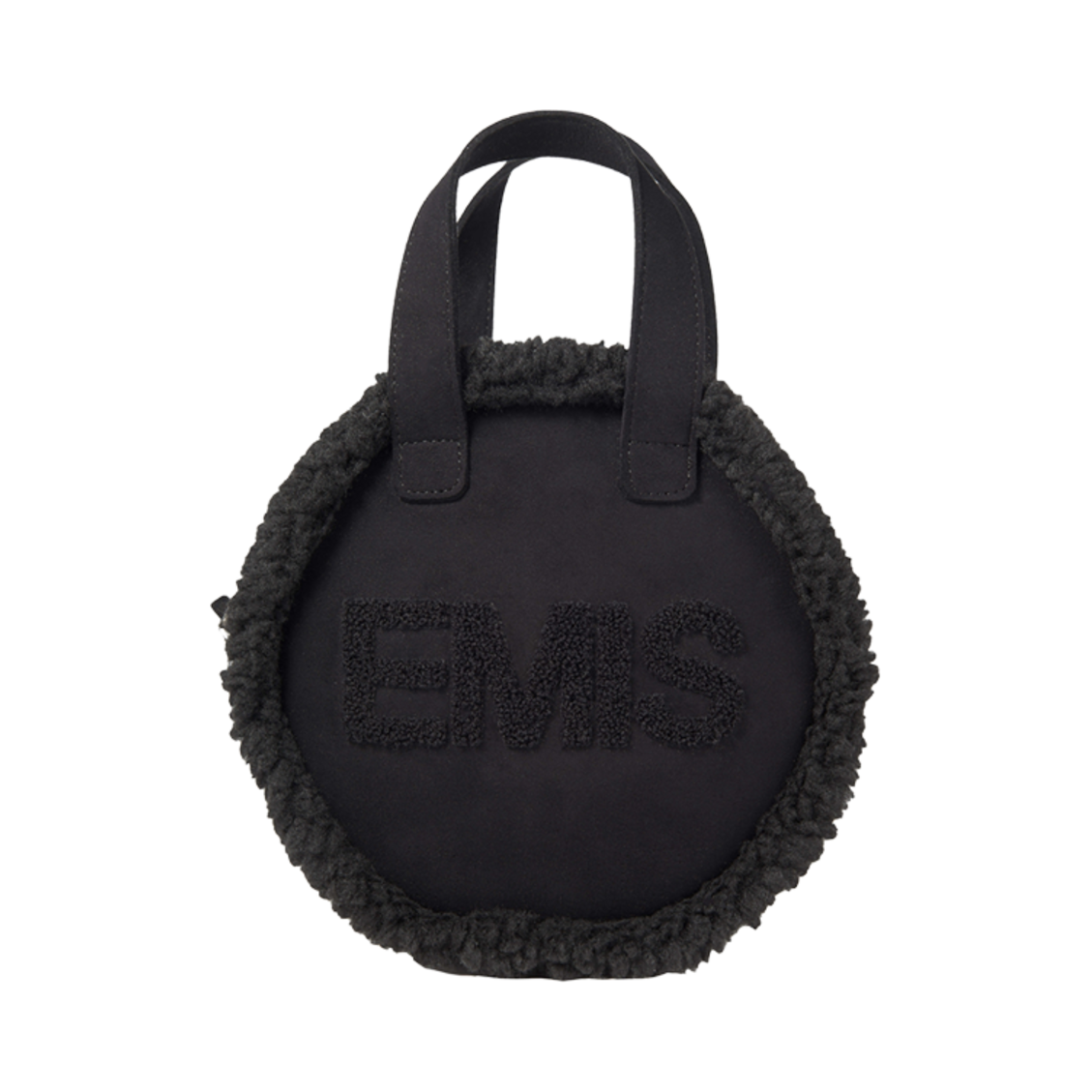 이미스 부클 스웨이드 백 블랙(Emis Boucle Suede Bag Black) - 1