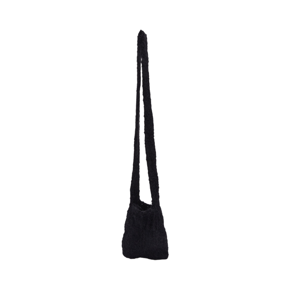 마뗑킴 코지 니트 미니 크로스백 블랙(Matin Kim Cozy Knit Mini Crossbag Black) - 2