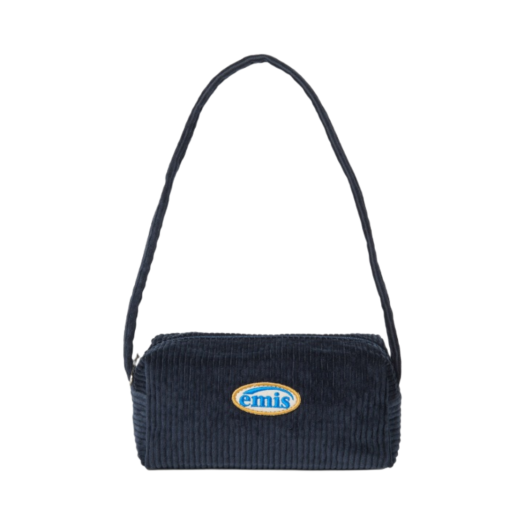 人気 ★EMIS★ CORDUROY MINI SQUARE HOBO BAG 正規品 emisエミスCORDUROY MINI SQUARE HOBO BAG