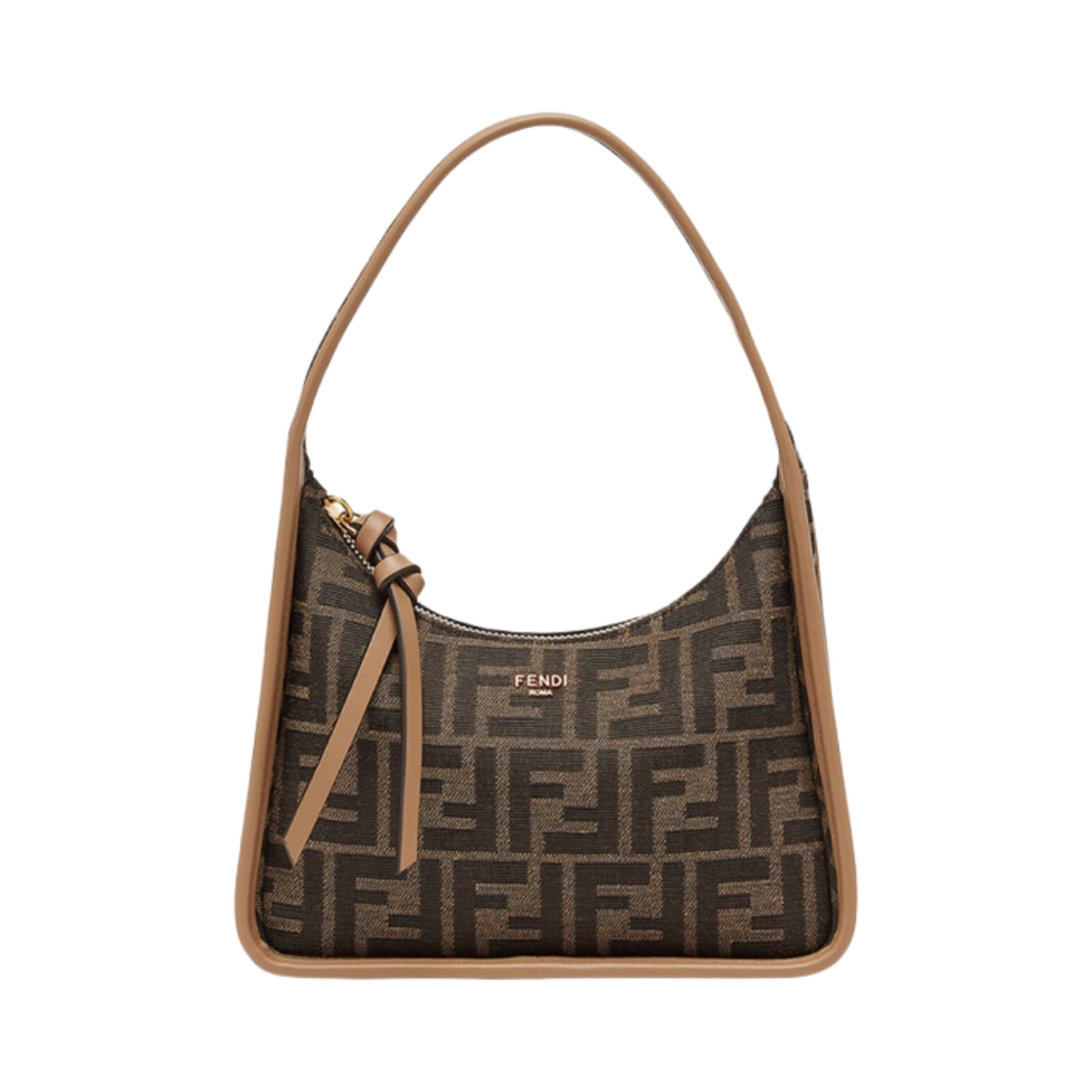 8BS094ALP3F1AOE Fendi FF Fabric Mini Fendessence Brown