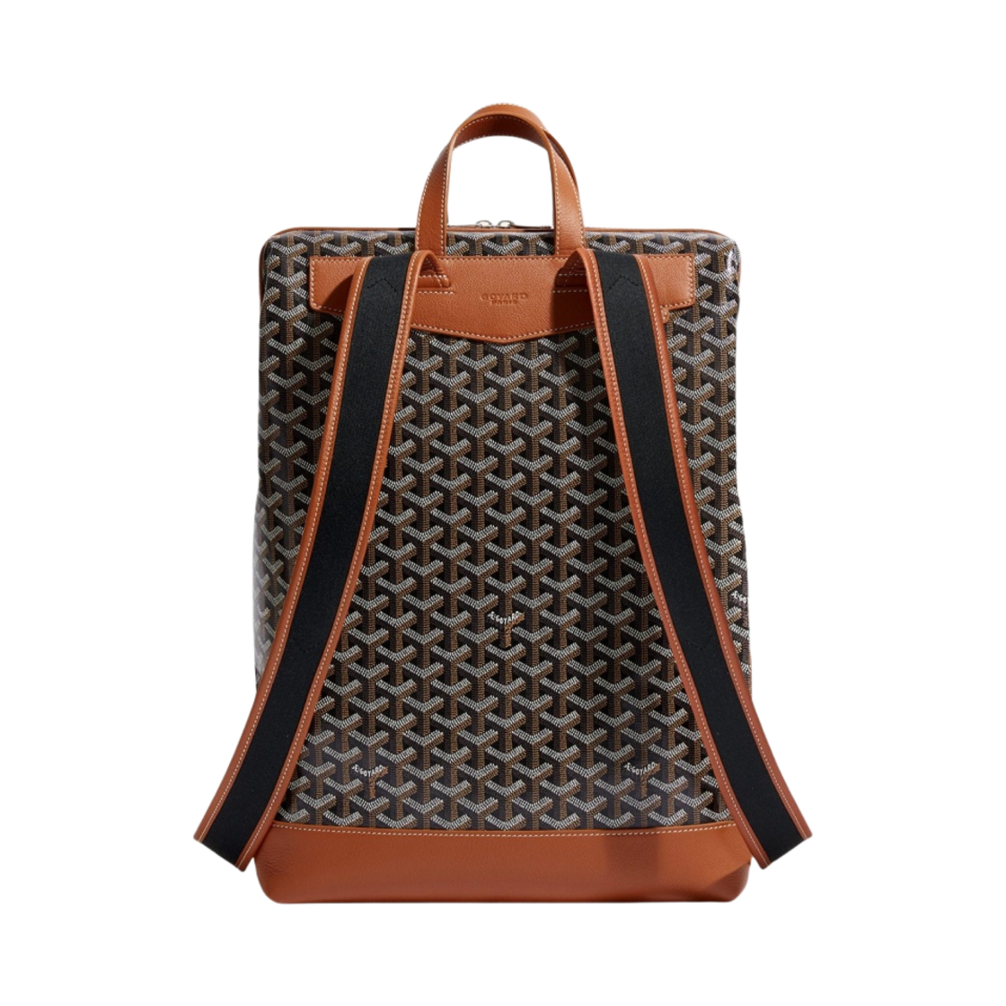고야드 시잘팡 백팩 블랙 탄(Goyard Cisalpin Backpack Black Tan) - 3