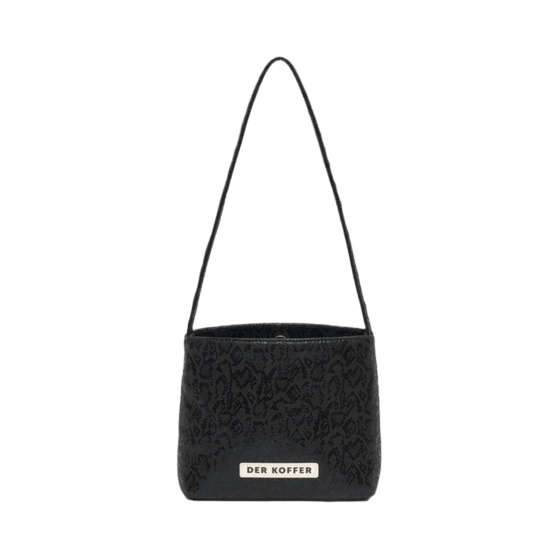 2434020902 Der koffer Candy Python Foil Black
