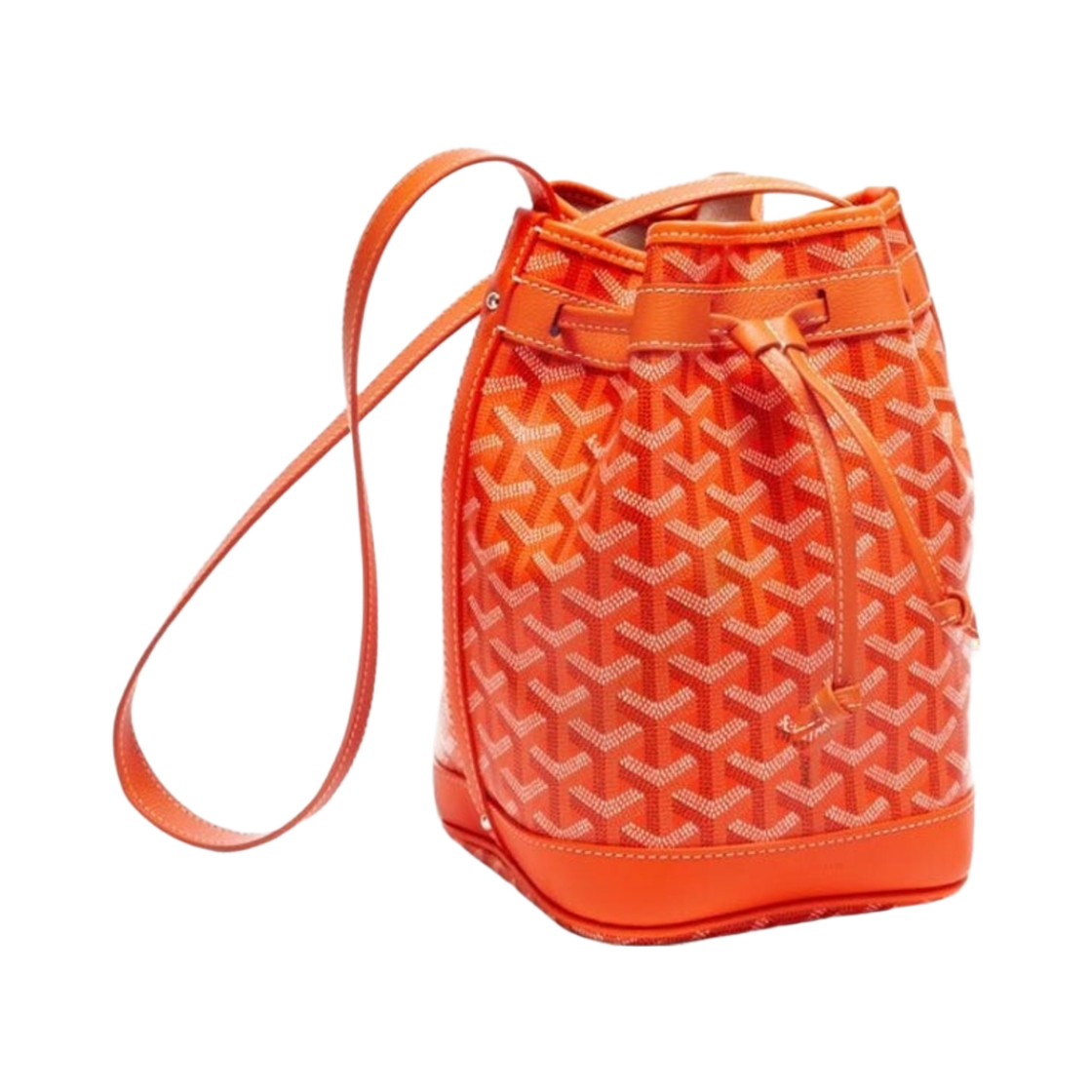 AMAFLOT-PM-07 Goyard Petit Flot Bucket Bag Orange