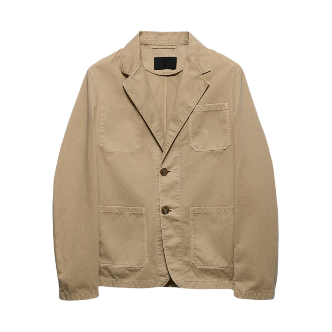 프라다 싱글 브레스티드 코튼 자켓 코드(Prada Single-Breasted Cotton Jacket Cord)