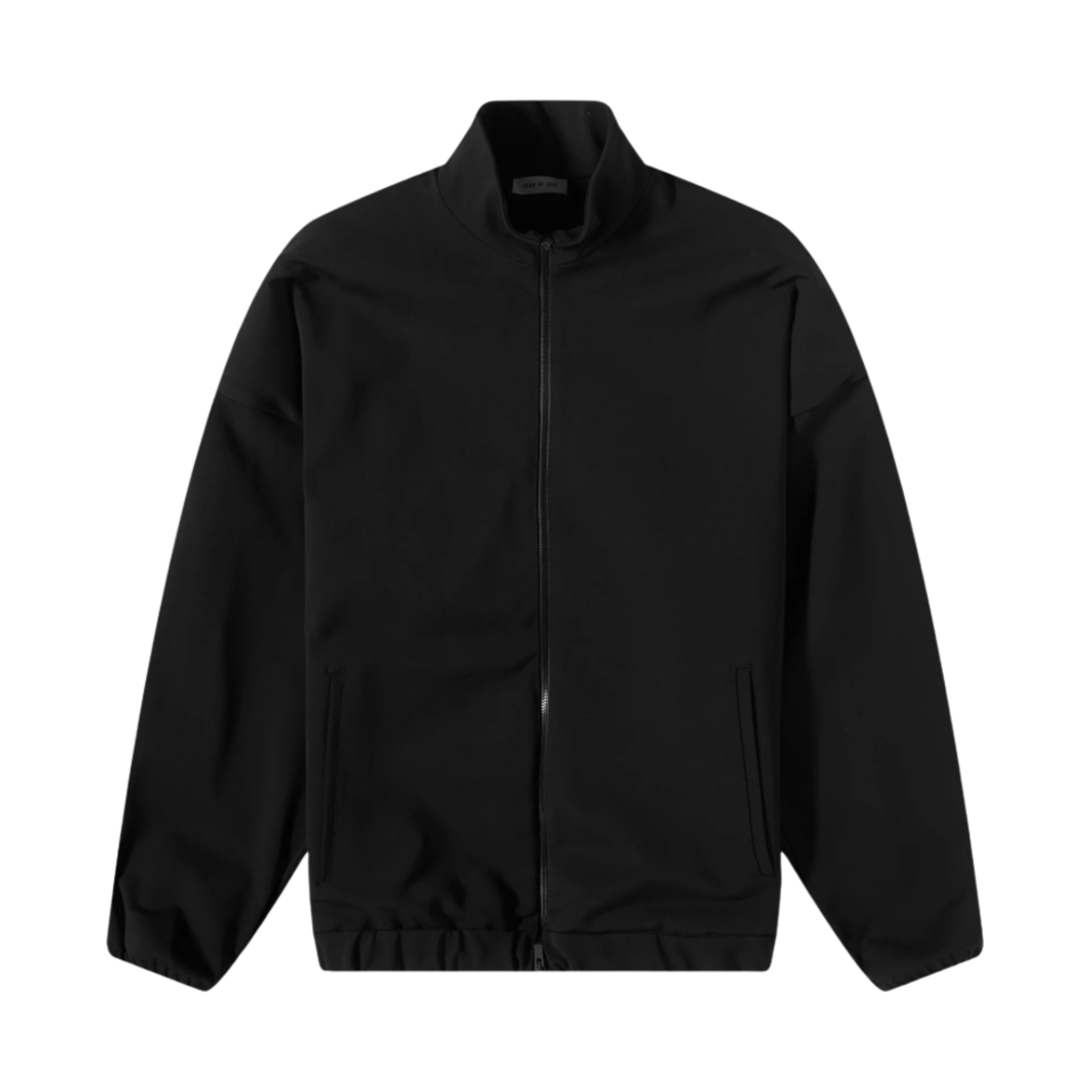 FGE30-202ATRI-001 Fear of God Eternal Viscose Tricot Track Jacket Black