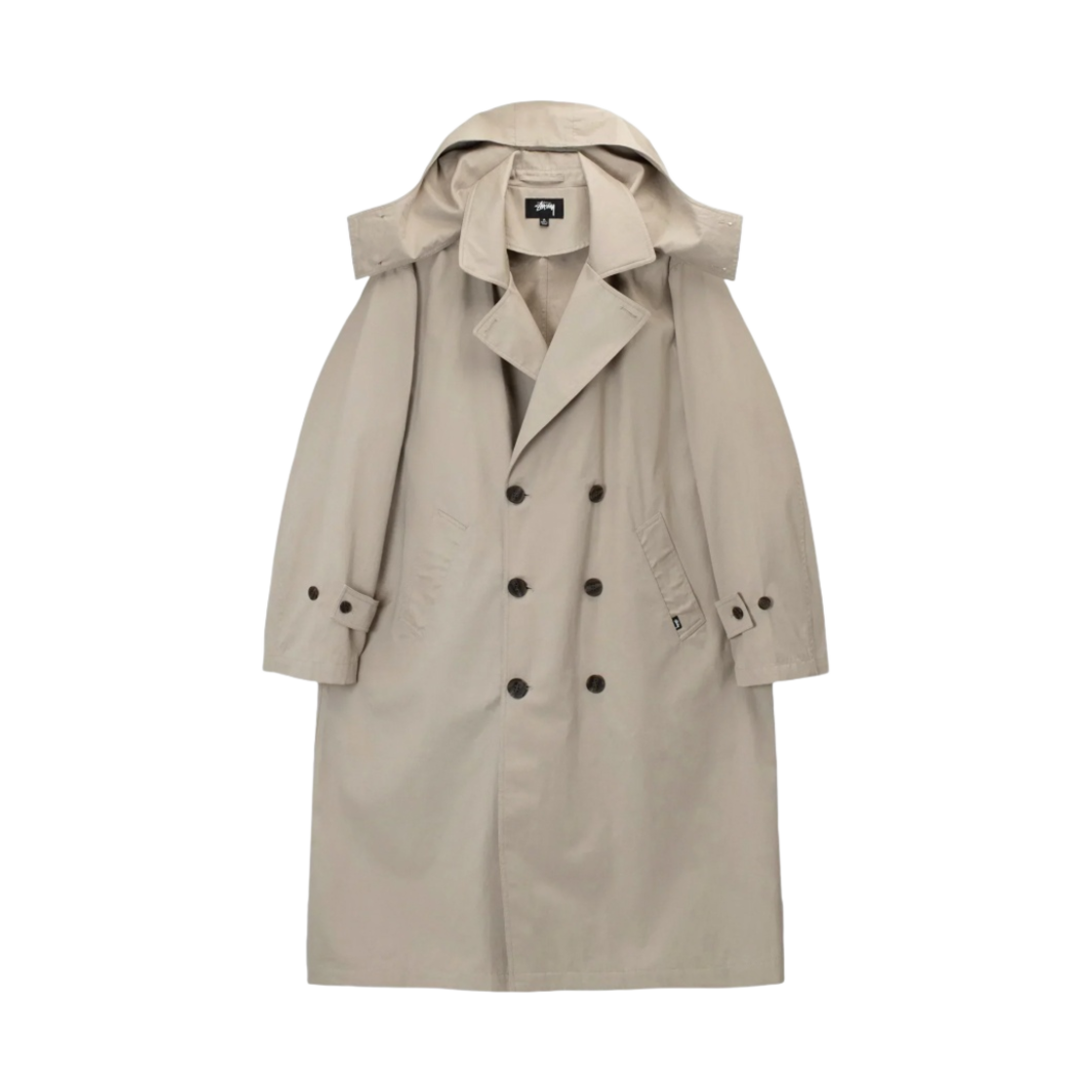 스투시 솔라 트렌치 코트 카키(Stussy Solar Trench Coat Khaki) - 1