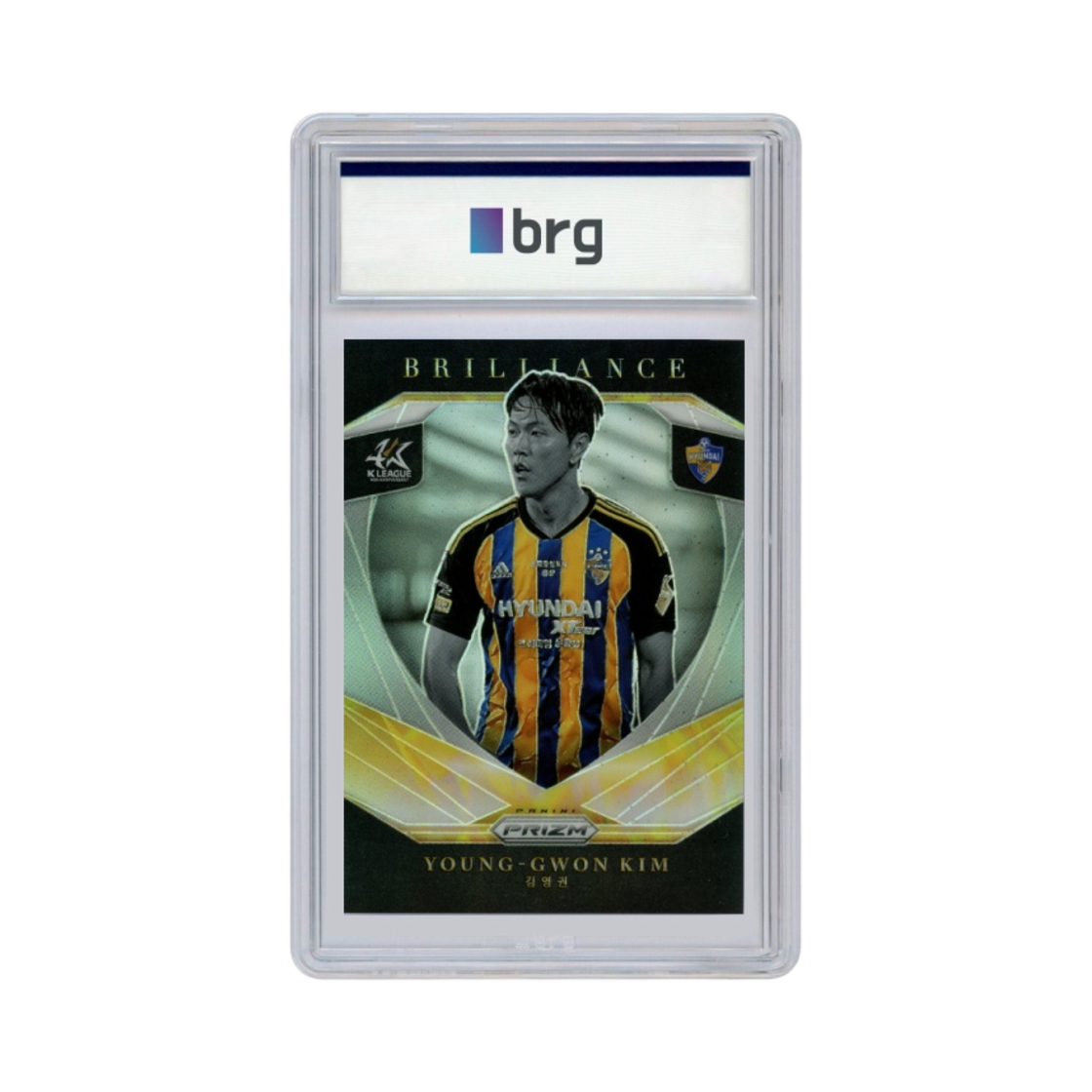 파니니 프리즘 K 리그 #15 울산 현대 김영권 브릴리언스 축구 카드 2023(Panini Prizm K League #15 Ulsan Hyundai Kim Young Gwon Brilliance Soccer Card 2023)