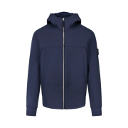 Stone Island Q0122 Soft Shell-R_E.Dye Technology Jacket Navy Blue - 21FW