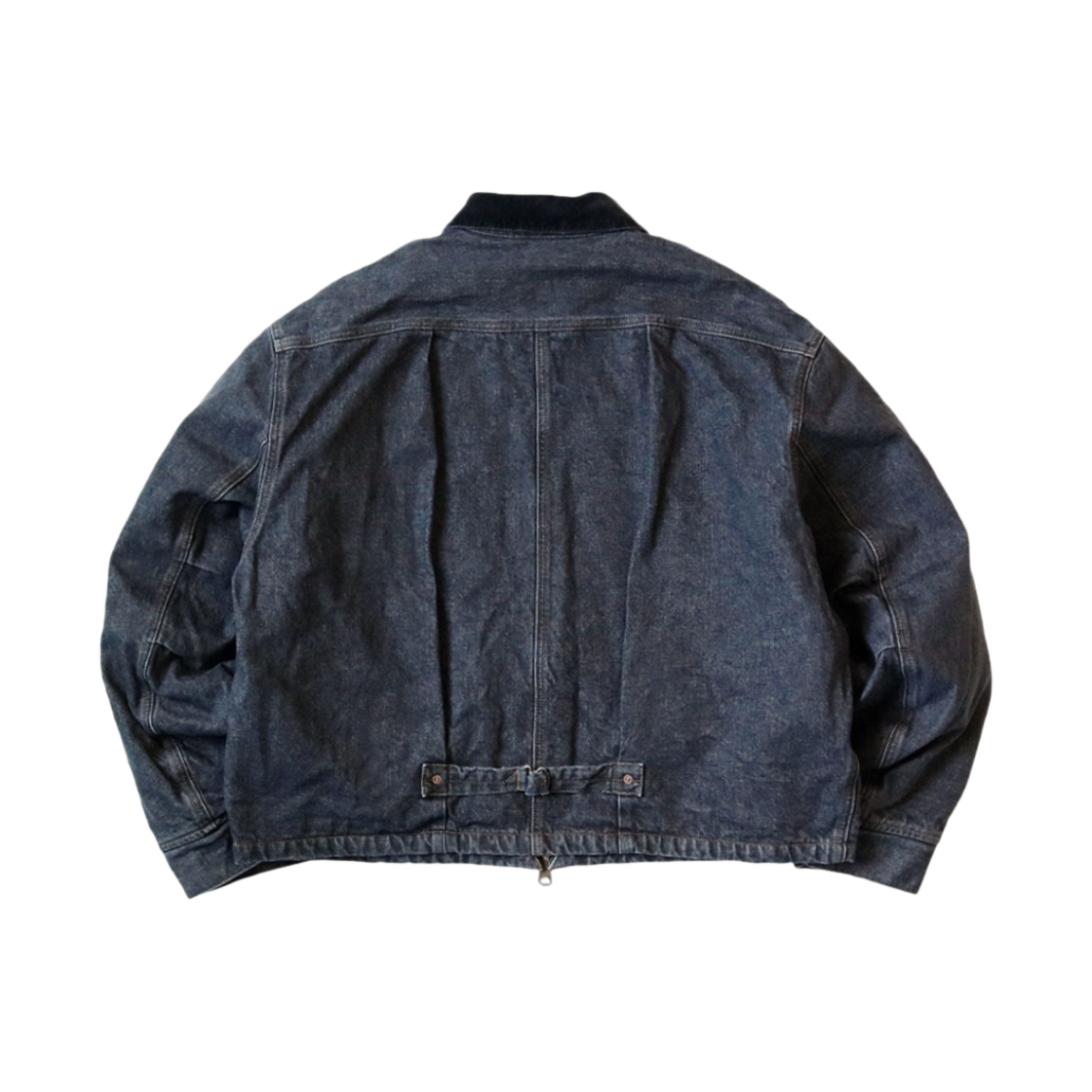 캐피탈 14온즈 블랙 x 키나리 데님 T-백 드리즐러 자켓 블랙 키나리(Kapital 14 oz. Black x Kinari Denim T-Back Drizzler Jacket Black Kinari) - 2