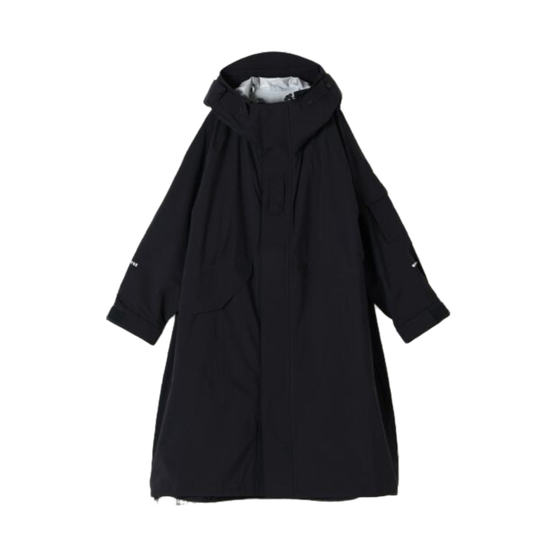 17388-01 Hyke Pertex Shell Coat Black