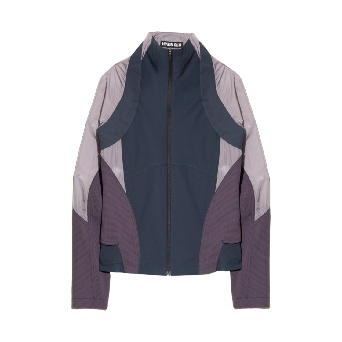- (W) Hyein Seo Paneled Windbreaker Ash Purple