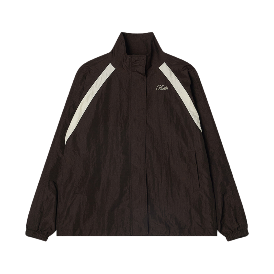 FOETO_261 FOETO Type Nylon Jumper Brown