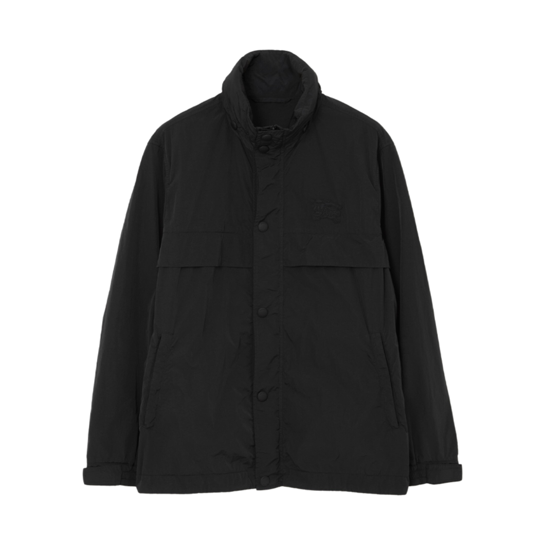 버버리 EKD 아플리케 나일론 자켓 블랙(Burberry EKD Applique Nylon Jacket Black) - 1