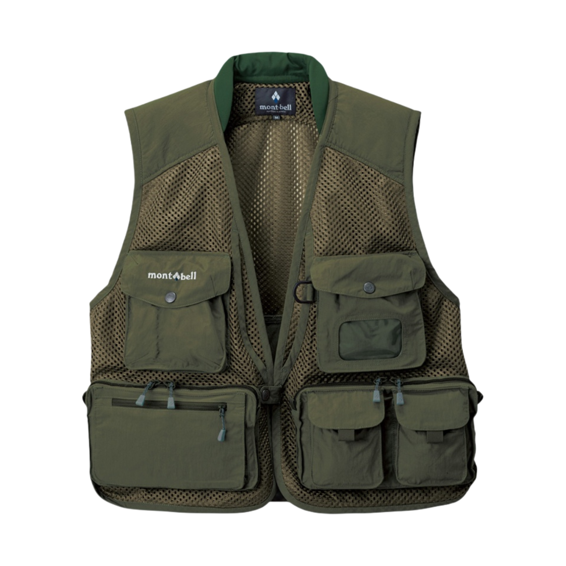 1103299/JBWXXUVW171 Montbell Nature Guide Vest Dark Olive