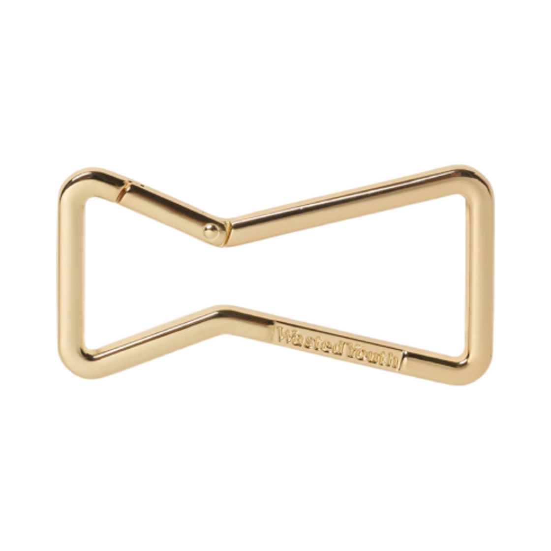 WY28GD002 Verdy Wasted Youth Ribbon Carabiner Gold