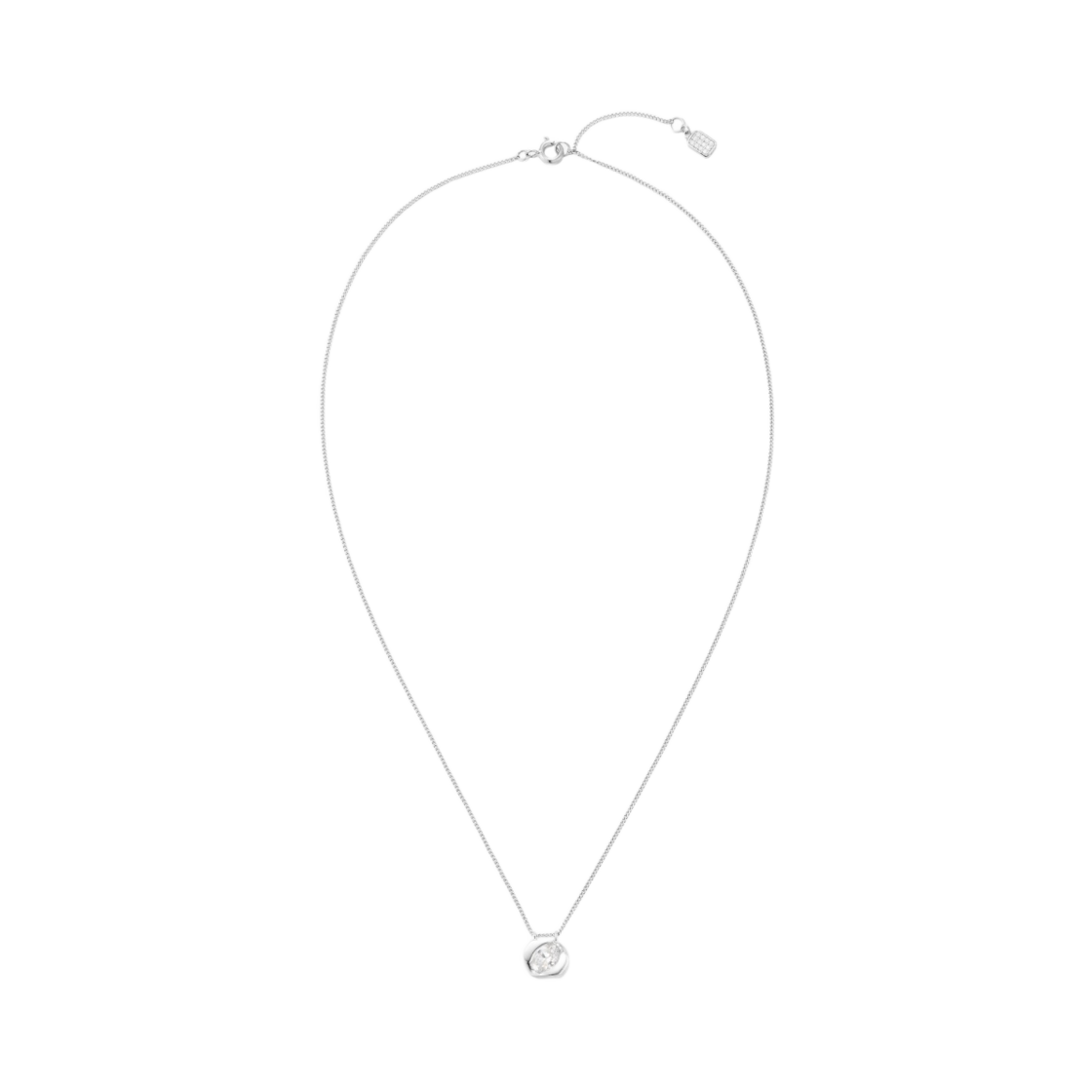넘버링 N-dia 체인 유닛 네클리스 화이트(Numbering N-dia Chain Unit Necklace White) - 1