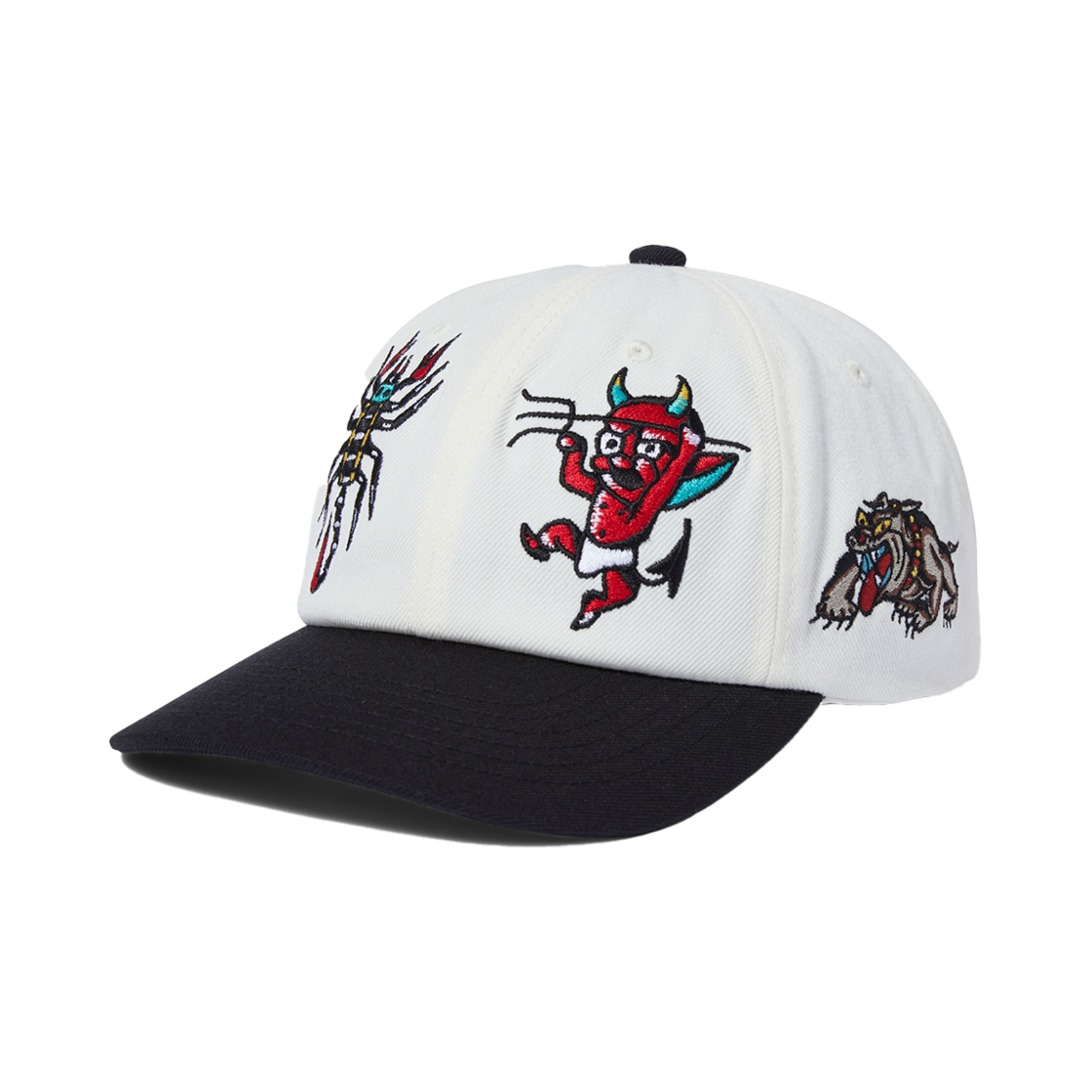 HC4UHCP01 HUF BLEDSOE 6 Panel Snapback Natural