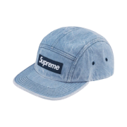 Supreme Washed Chino Twill Camp Cap Denim - 24FW