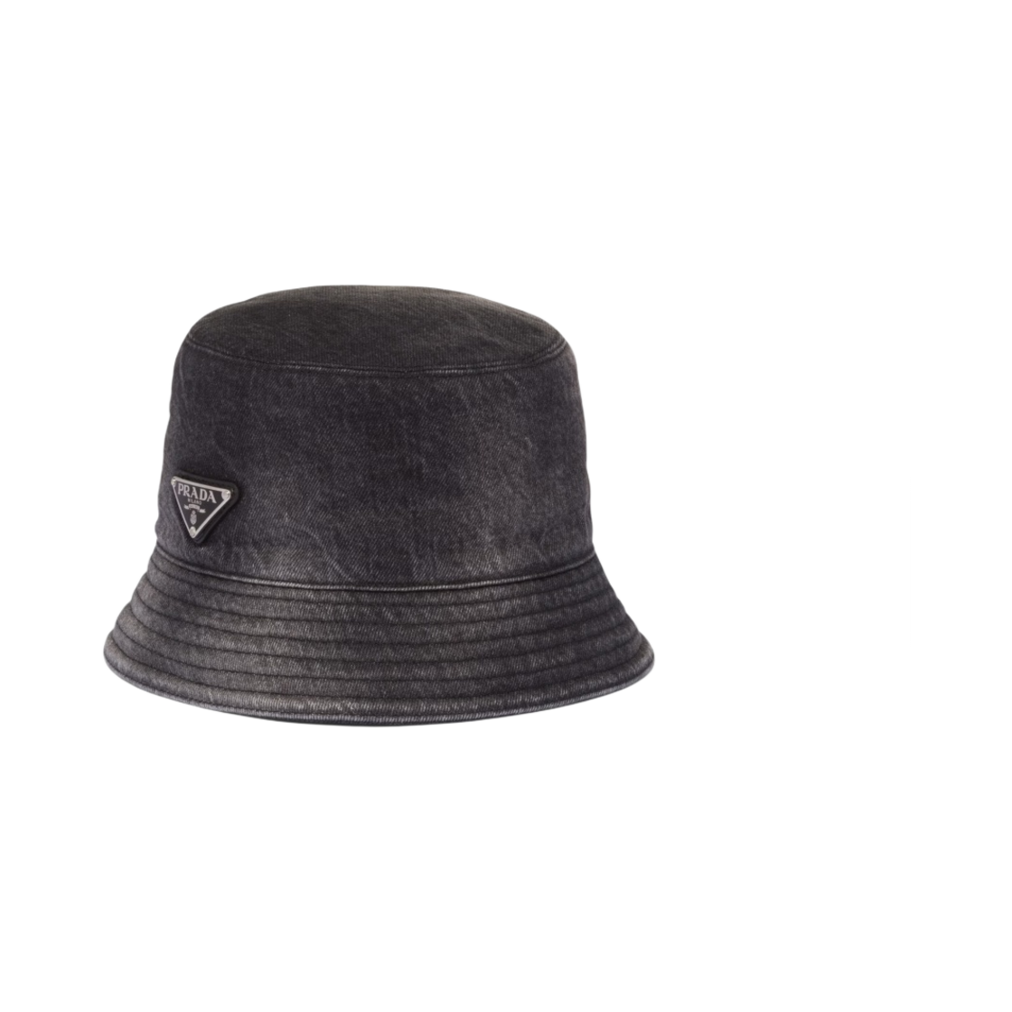 프라다 데님 버킷햇 블랙(Prada Denim Bucket Hat Black)
