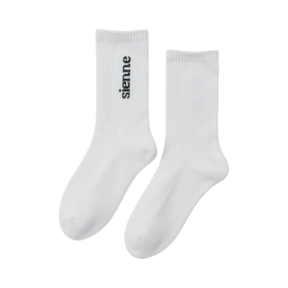 S4UAC10F1 Sienne Craft Crew Socks White - 대표 이미지 #1