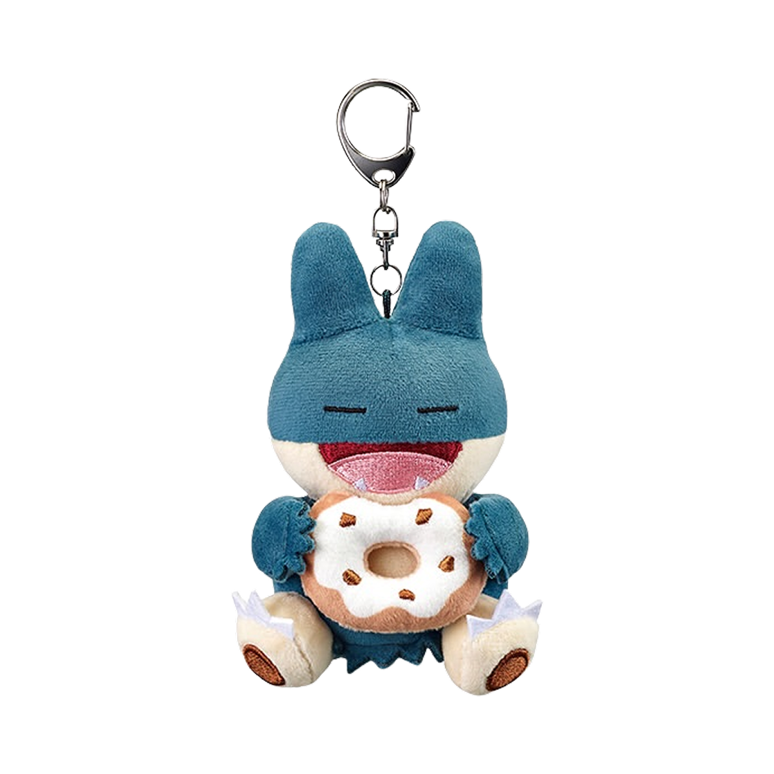 포켓몬 x 크리스피크림도넛 먹고자 플러시 키링 블루(Pokemon x Krispy Kreme Munchlax Plush Keyring Blue)