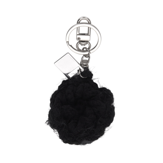 Matin Kim Seaflower Knit Keyring Black