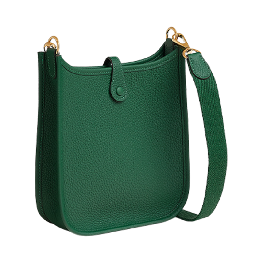 에르메스 에블린 16 아마존 백 클레망스 & 골드 하드웨어 베르 모옌(Hermes Evelyne 16 Amazone Bag Clemence & Gold Vert Moyen) - 3