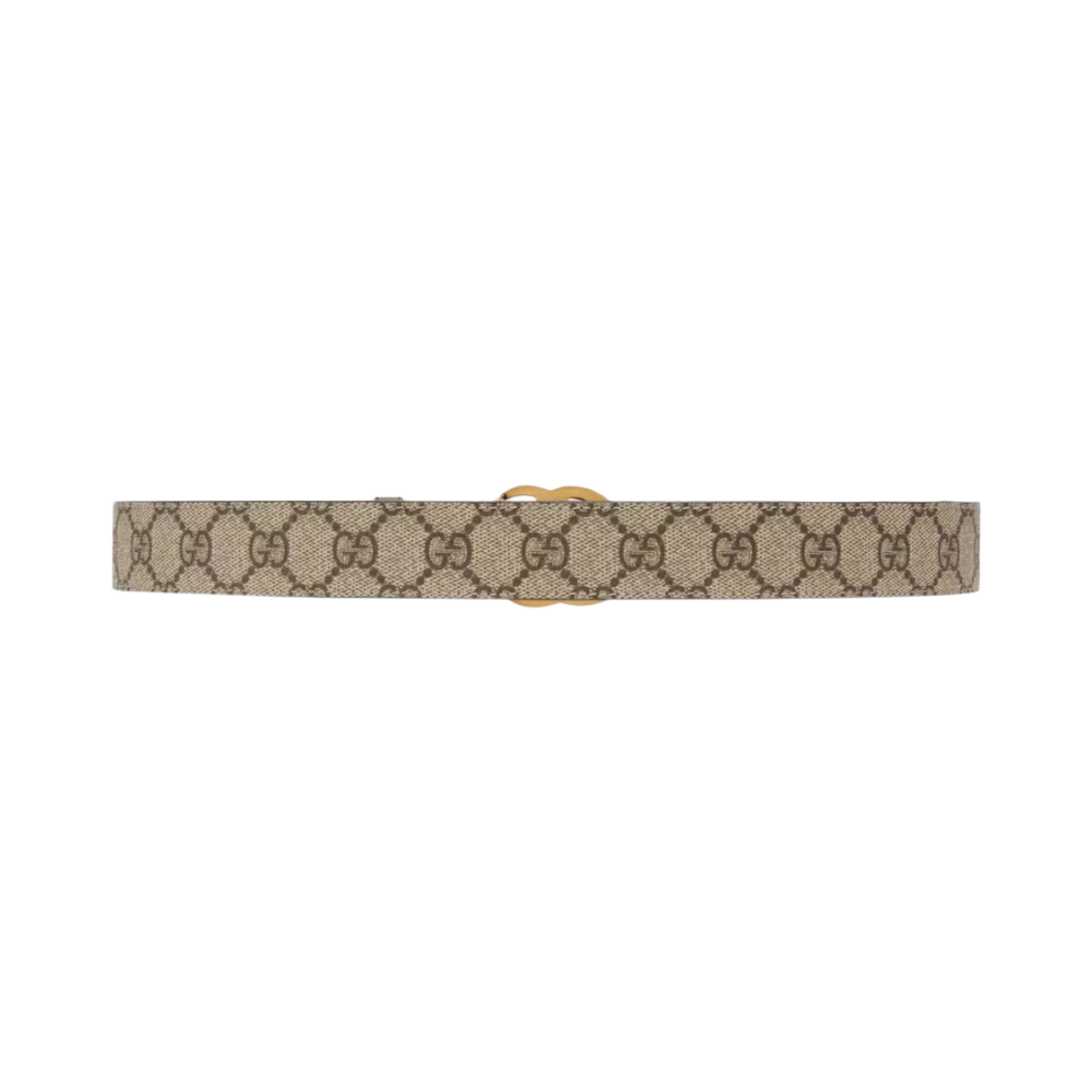 구찌 GG 마몽 더블 G 버클 벨트 브라운(Gucci GG Marmont Double G Buckle Belt Brown) - 2