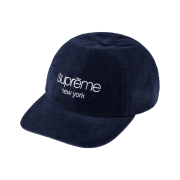 Supreme Gore-Tex Corduroy Classic Logo 6-Panel Navy - 21FW