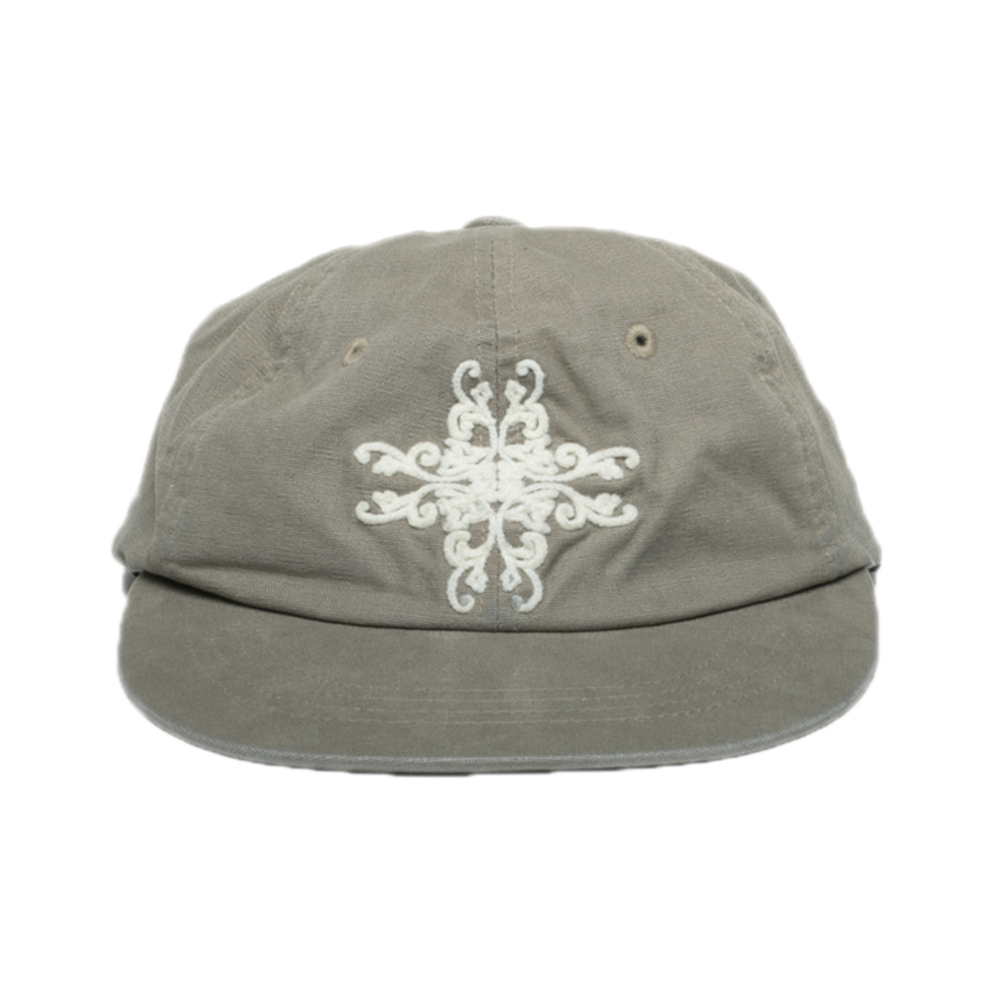 25EP04HT03KH Gatherlazy Old Emblem Double Chain Cap Khaki