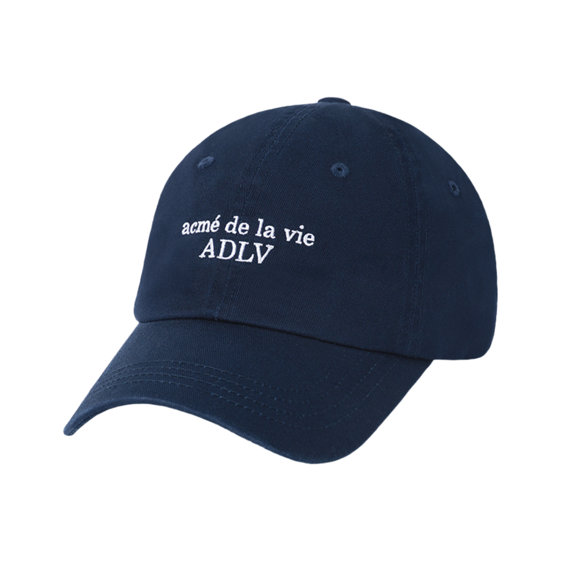 아크메드라비 베이직 스몰 로고 볼캡 R 네이비