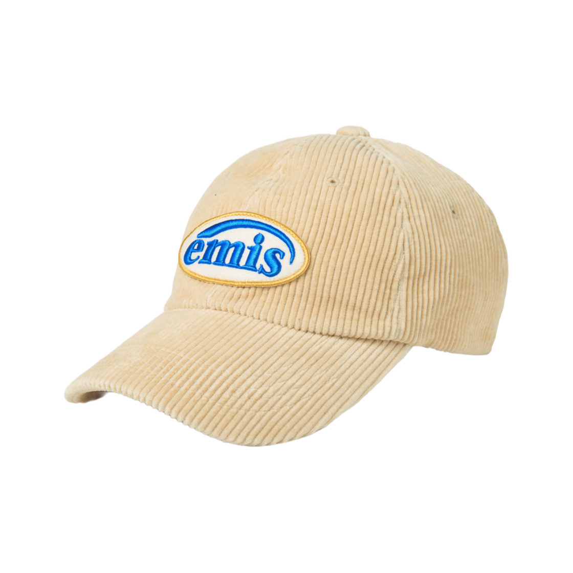 - Emis Corduroy Wappen Ball Cap Natural
