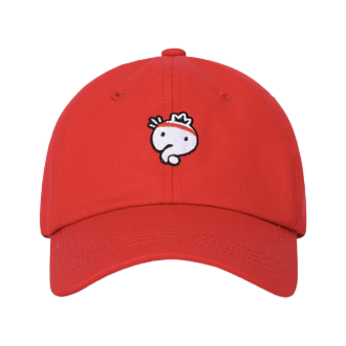 에프씨엠엠 x 무한도전 런 볼캡 레드(Fcmm x Infinite Challenge Run Ball Cap Red)