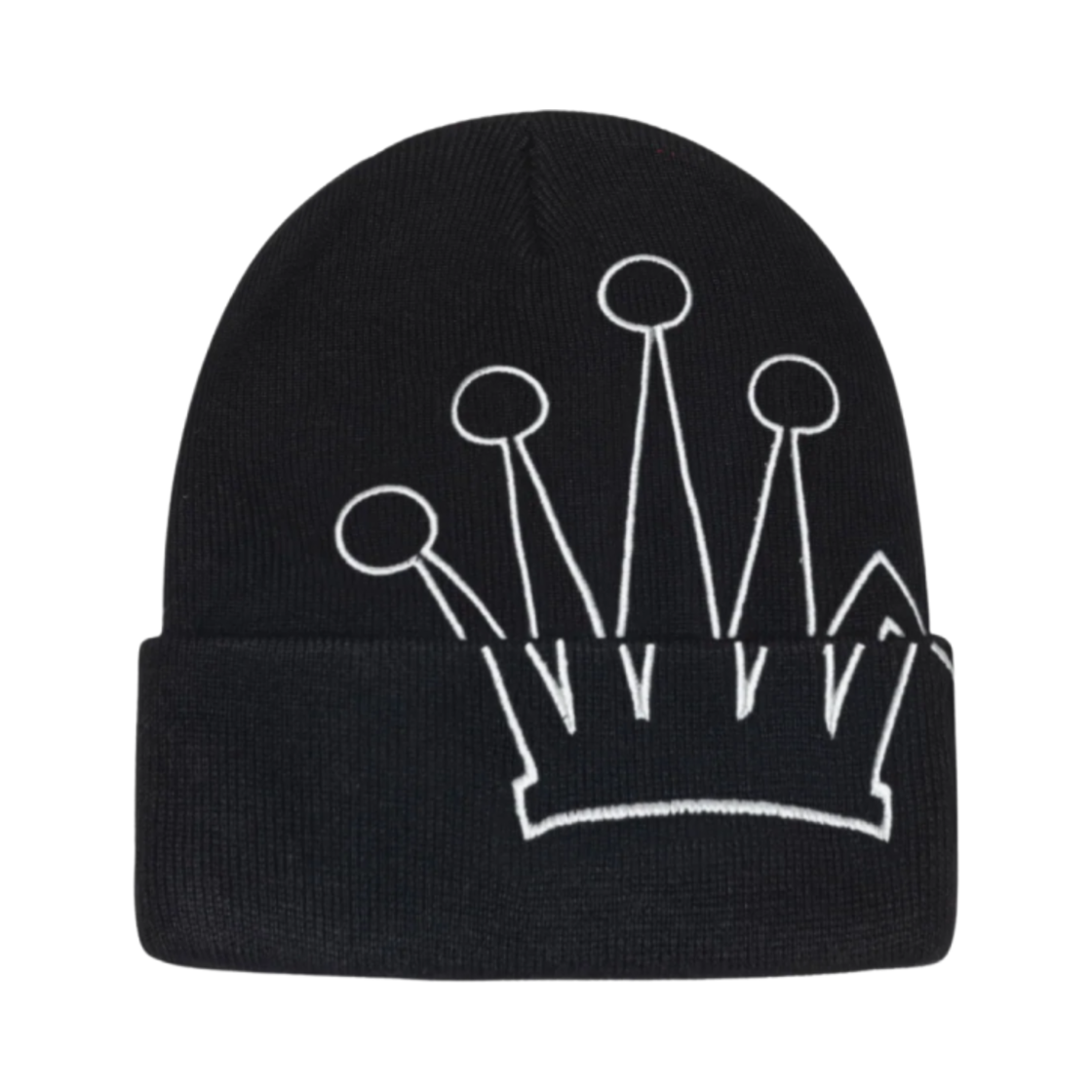 1321212 Stussy Crown Cuff Beanie Black