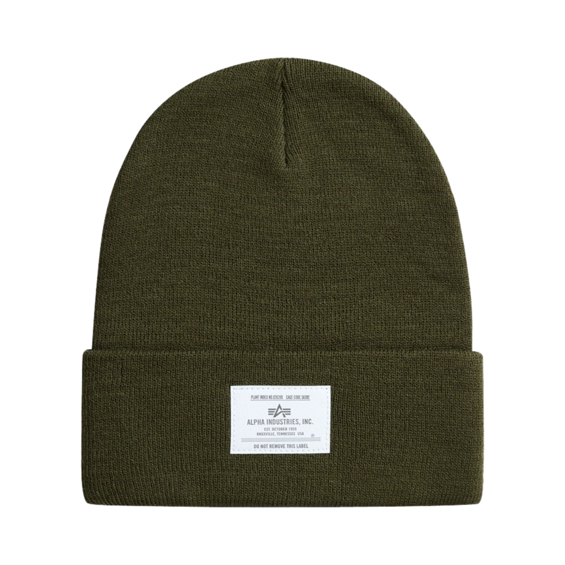 AICOI0000013OLE ALPHA INDUSTRIES Essential Beanie Olive