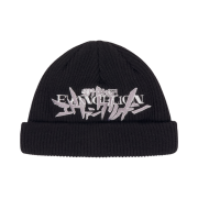 Mahagrid x Evangelion Eva Logo Beanie Black