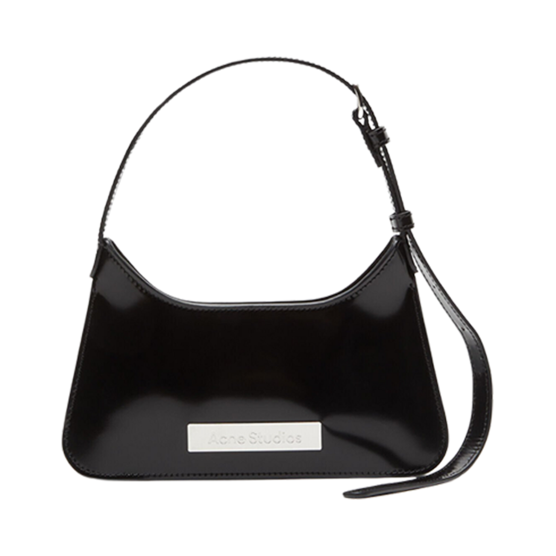 아크네 스튜디오 플랫 마이크로 숄더백 블랙(Acne Studios Platt Micro Shoulder Bag Black) - 1